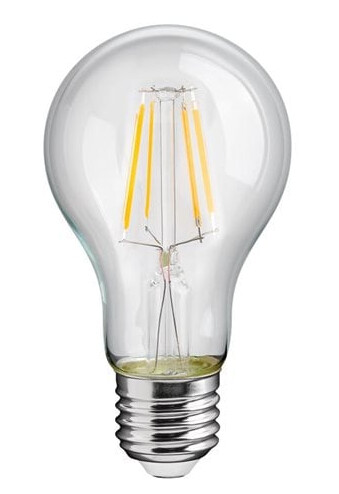 Goobay Filament LED-lampe E27 4W 2700K 470lm
