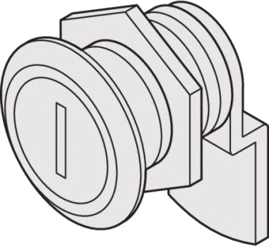 Schroff Låseinnsats 2233 X Inngår I Standard Leveringsomfang Schliesseinsatz Standard 60239051 60239051