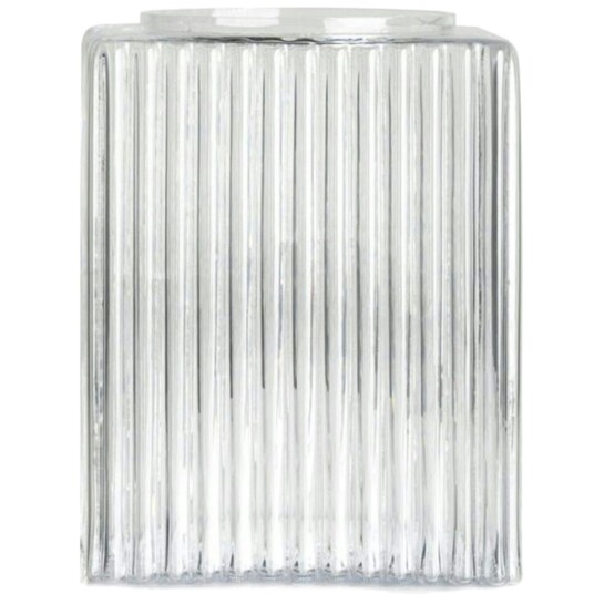 Skrufs Glasbruk Flocka Vase 20,5 Cm Vaser Glass Klar 9707