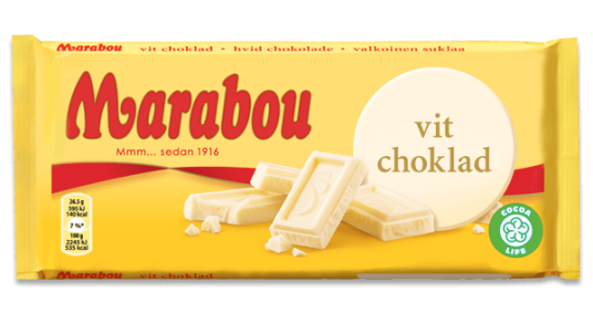 Marabou Vit Choklad 185g Marabou Vit Choklad 185g