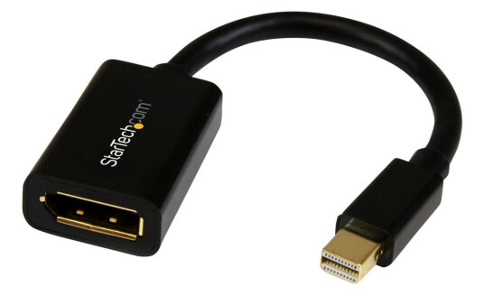 StarTech Mini DisplayPort til DisplayPort Kabel 15,2 cm Svart StarTech Mini DisplayPort til DisplayPort Kabel 15,2 cm Svart