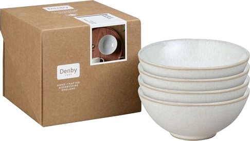 Denby   Modus Speckle frokost skål 13,5 cm 4 stk