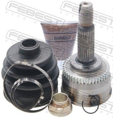 Febest Drivknute drivaksel FEBEST 0410 004A44