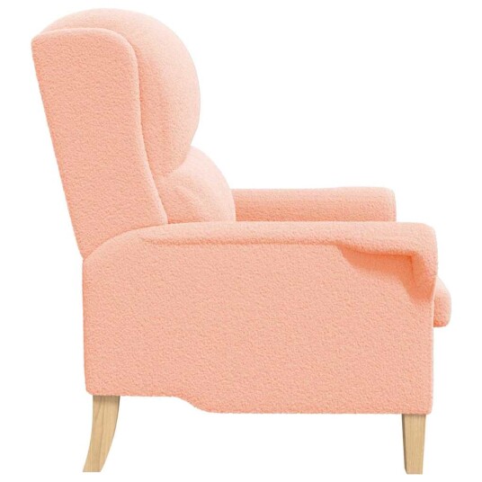  lenestol Rosa 76 x 94 x 102 cm stoff