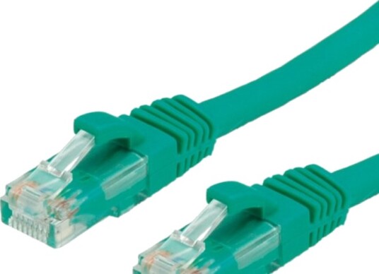 Value Rj 45 Cat6 U/Utp Grønn 1 M