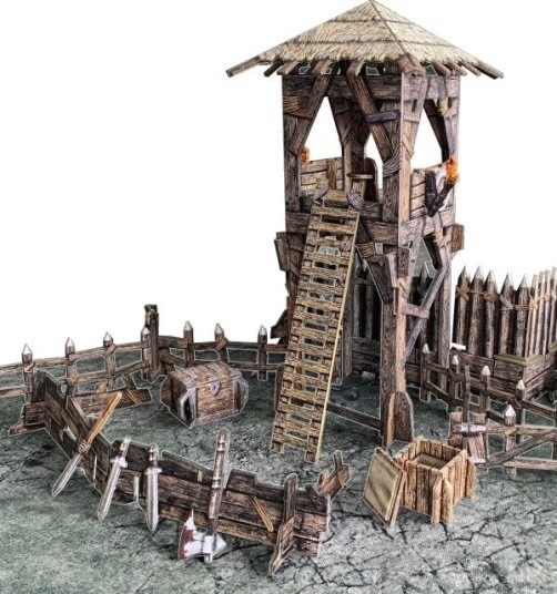 Battle Systems Ltd Battlesystems Lookout Tower Byggesett