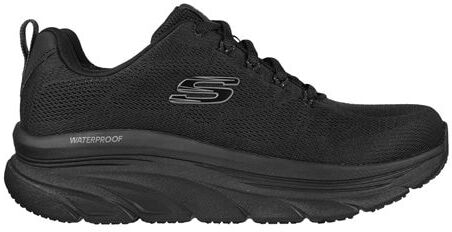 Skechers Womens D Lux Walker Vanntette Sko Svart 37