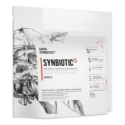 Synbiotic15 Daily pulver 30 dagsposer Synbiotic15 Daily pulver 30 dagsposer