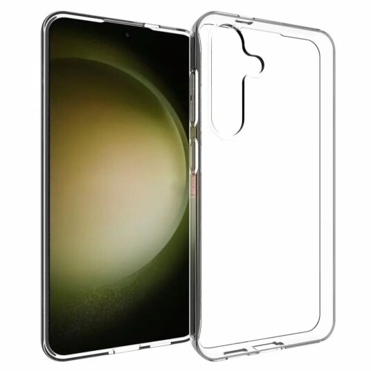 INCOVER Samsung Galaxy S24 Fleksibel Plast Deksel - Gjennomsiktig