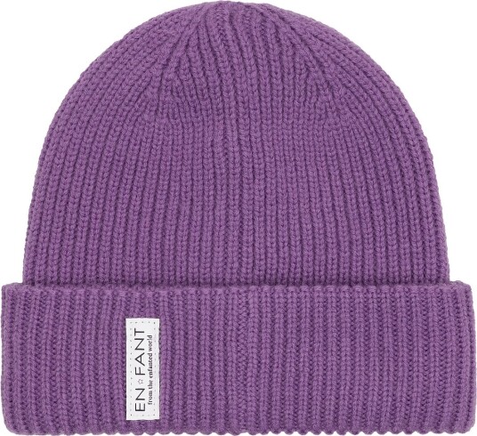 En Fant Beanie W. Lining Purple 52