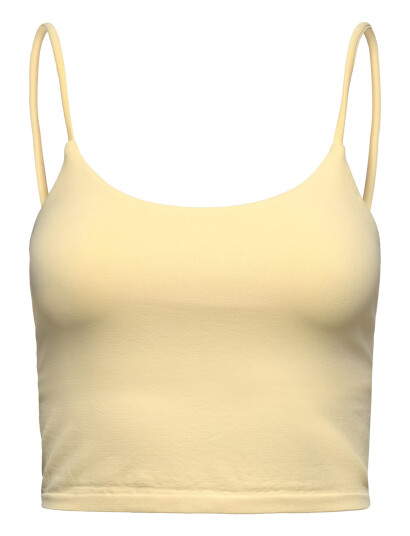 aim´n Shape Seamless Strap Singlet - Yellow - L