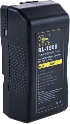V-mount batteri - 190Wh - Rolux RL-190S
