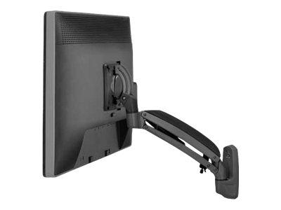 Chief Kontour Dynamic Single Height-Adjustable Display Wall Mount - For Displays 10-30" - Black monteringssett - for LCD-skjerm - svart