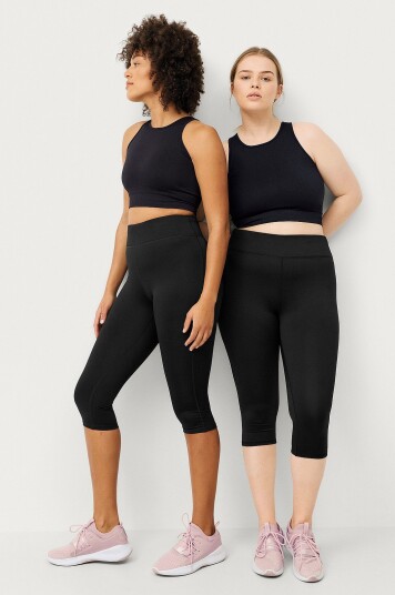 Ellos Collection Treningstights Capri Svart