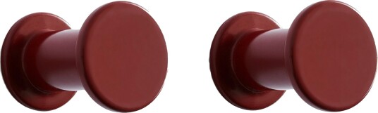 HAY Bolt krok 2-pakning ? 2,8 cm Red HAY Bolt krok 2-pakning ? 2,8 cm Red