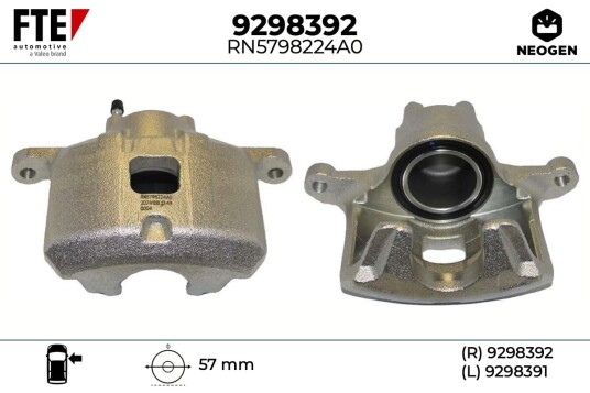 FTE 9298392 Bremsecaliper
