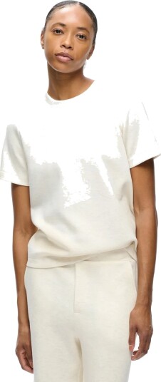 InWear Vincentiw Melange Karmen T Shirt Cream XS InWear Vincentiw Melange Karmen T Shirt Cream XS