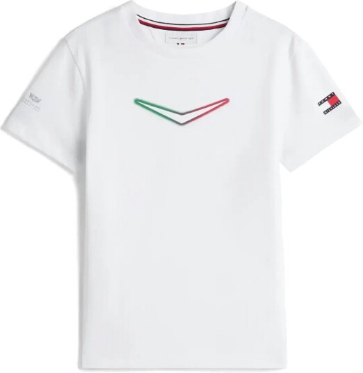 Tommy Hilfiger Th X Cf1 Mexico Chevron Tee WHITE 164