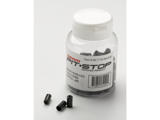 SRAM Brake Ferrules 5 mm Blackstrømpe-ende i kobber SRAM Brake Ferrules 5 mm Blackstrømpe-ende i kobber
