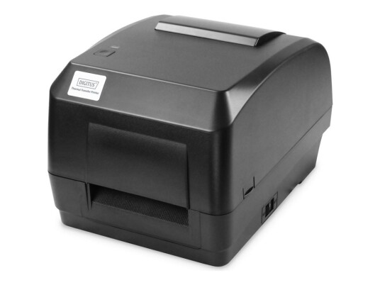 Digitus Etikettskriver Direktetermisk / Termisk Overføring Rull (11,8 Cm) 300 Dpi Inntil 101.6 Mm/Sek Lan Seriell Usb 2.0