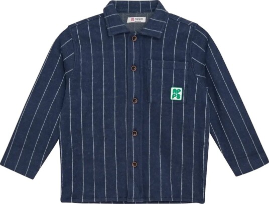 Noppies B Shirt Rockville Long Sleeve N335 STRIPE PATTERN D.BLUE 104
