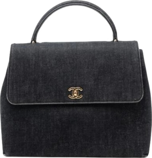 Chanel Vintage Dame Svart
