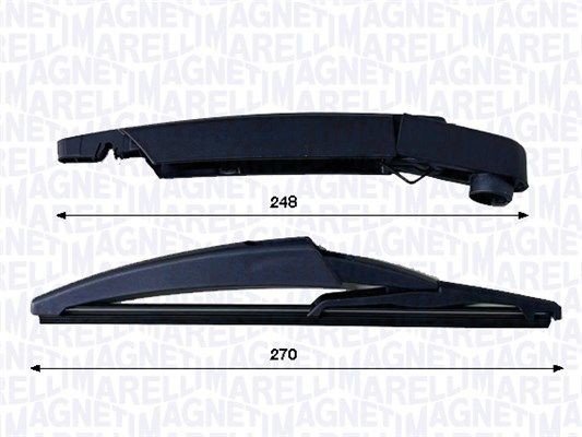 Viskerarmsett vindusspyling MAGNETI MARELLI 000723180452 Viskerarmsett vindusspyling MAGNETI MARELLI 000723180452