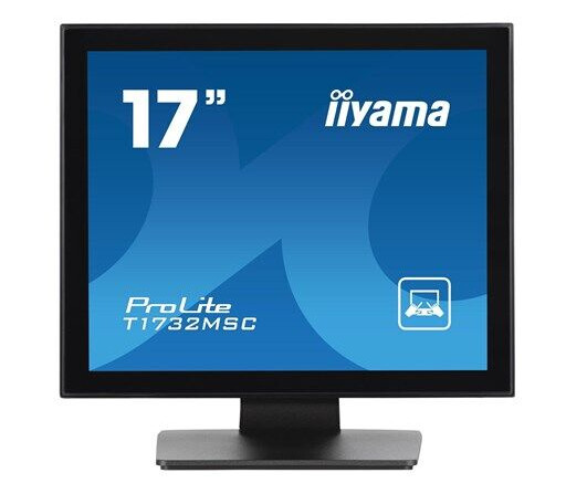 Iiyama ProLite 17" Berøringsskjerm 1280x1024 TN Sort