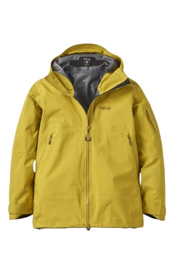 Rab Khroma Diffuse Gtx Jacket Dark Pollen Large