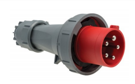Pawbol Støpsel 125A 3Pol+N+J 230V/400V IP67