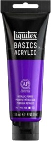 Liquitex Basics 118 ml metallic lilla