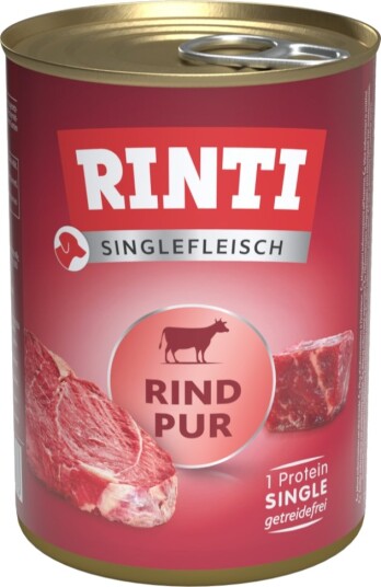 Rinti Våtfôr Sensible Rent Storfekjøtt 1 X 400 G Rinti Våtfôr Sensible Rent Storfekjøtt 1 X 400 G