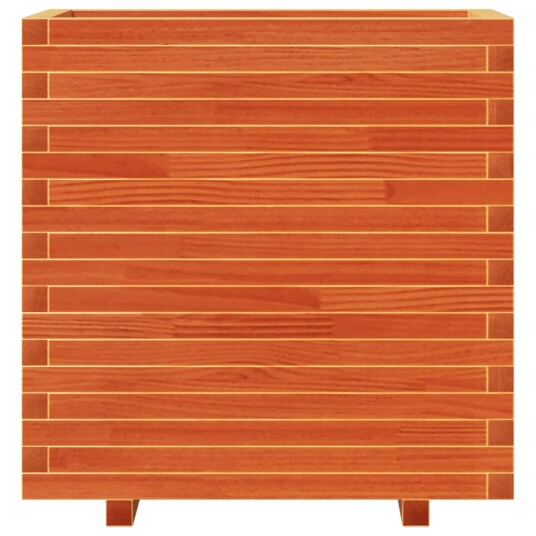  Plantekasse voksbrun 70x40x72 cm heltre furu