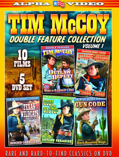 Tim Mccoy Double Feature Collection 1 DVD