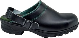 Eik Treskofabrikk Tresko med verntå svart 40