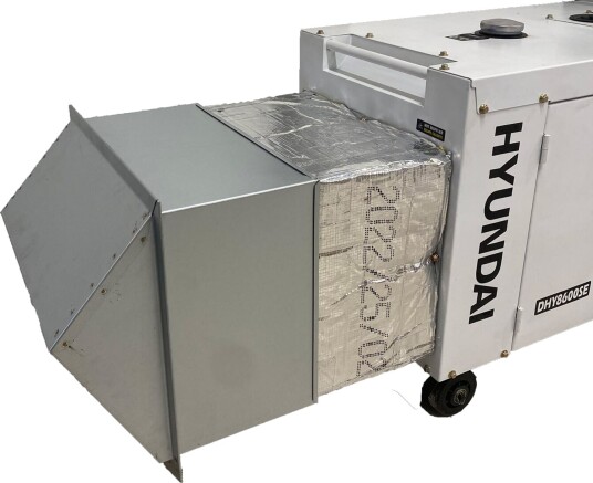 Hyundai Eksosadapter Til DHY8600 Hyundai Eksosadapter Til DHY8600