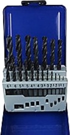 Hss-Metalborsæt 1-10 Mm 19 Del - Pro-Fit Din 338 Material 4241