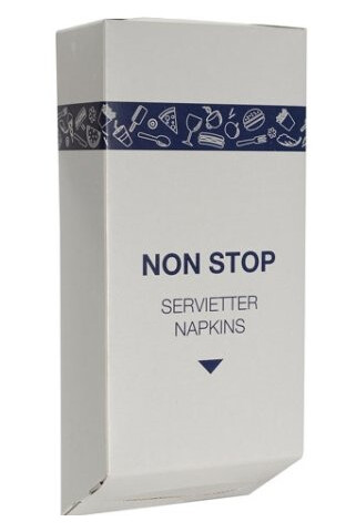 Serviet Non-Stop 13X28cm Dispenser 12X400stk/Pak