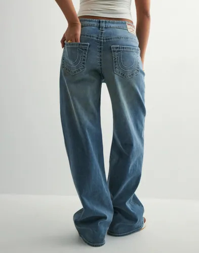 True Religion Blå Bobbi Baggy Jean Big T