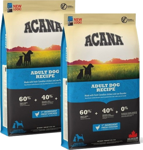 Acana Dog Adult Tørrfôr Til Hund 2 X 11.4 kg