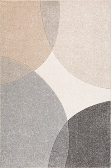 Teppe Navon Carved 100x150 cm - Grå/Beige