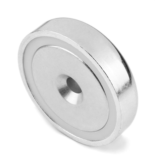 SuperMagneter Super Kraftig Pot Magnet Ø 60 Mm   Holdekfrakt 112 Kg