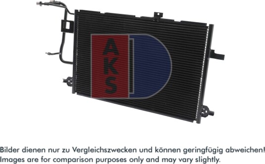 Kondensator, klimaanlegg AKS DASIS 482220N Kondensator, klimaanlegg AKS DASIS 482220N