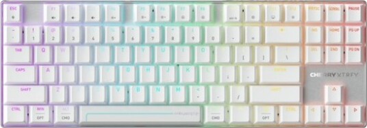 Cherry MX 8.2 Pro TMR Wireless sølv hvit