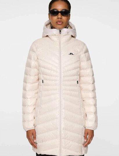 J. Lindeberg Lara Light Down Parka - Cream - M J. Lindeberg Lara Light Down Parka - Cream - M
