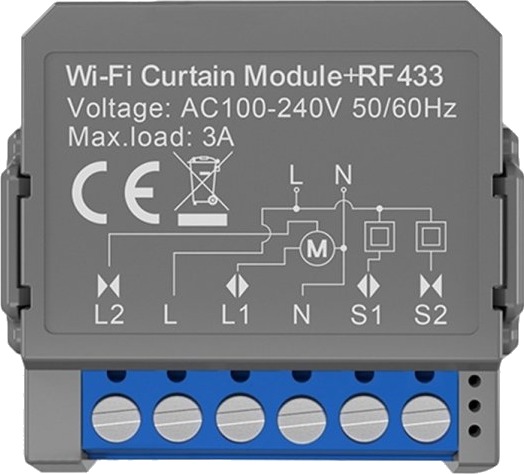 Wifi+Rf Avatto Intelligent Gardinmodul Cms16 Rf 1 Wifi+Rf Avatto Intelligent Gardinmodul Cms16 Rf 1