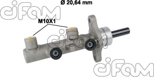 CIFAM 202-814 Hovedbremsesylinder