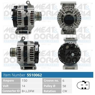 Dynamo MEAT & DORIA 5510062