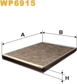 Kupefilter WIX FILTERS WP6915