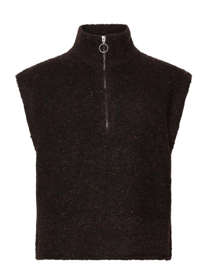 FREE/QUENT Waistcoat Brown XXL